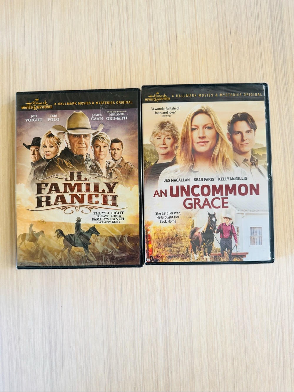Hallmark Western Family Ranch & An Uncommon Grace DVD Set - new sealed